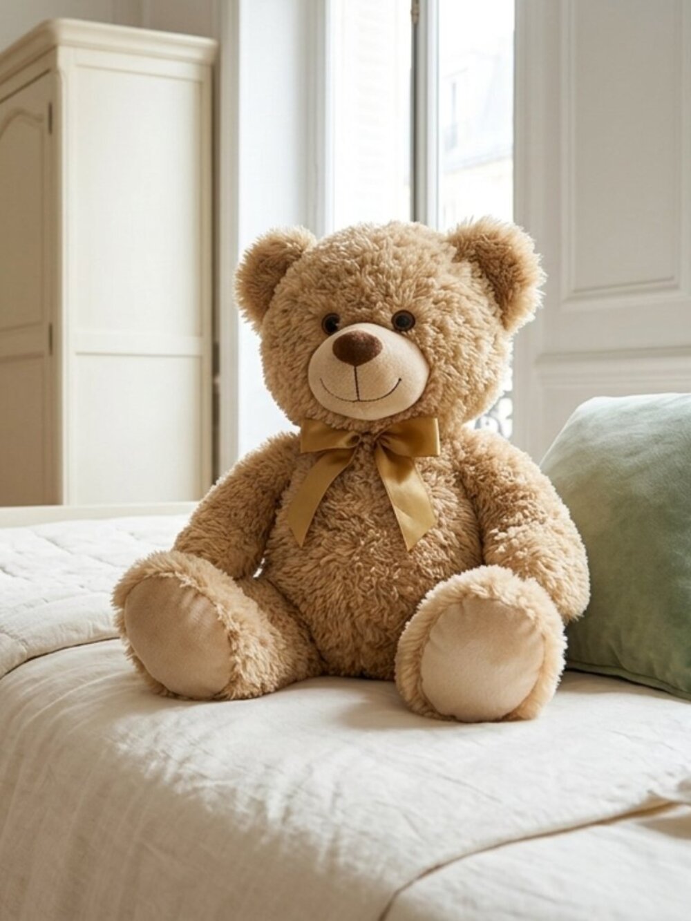 NWOT Spark Create Imagine 15" Sitting Brown Teddy Bear Plush Toy Stuffed Animal